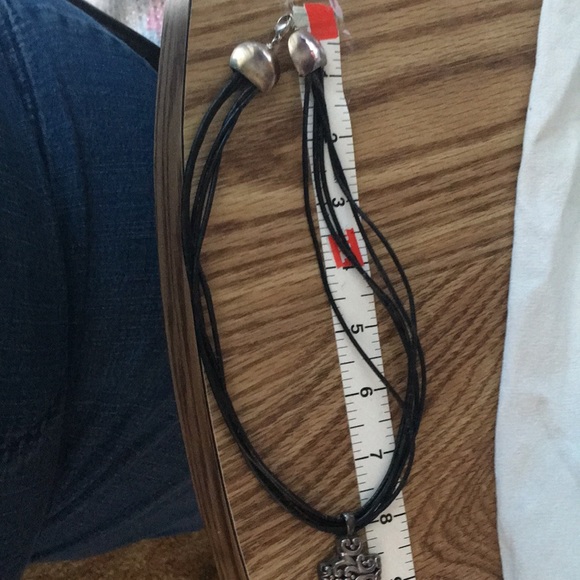 Leather 925 Stamped Exquisite Necklace - Picture 8 of 8